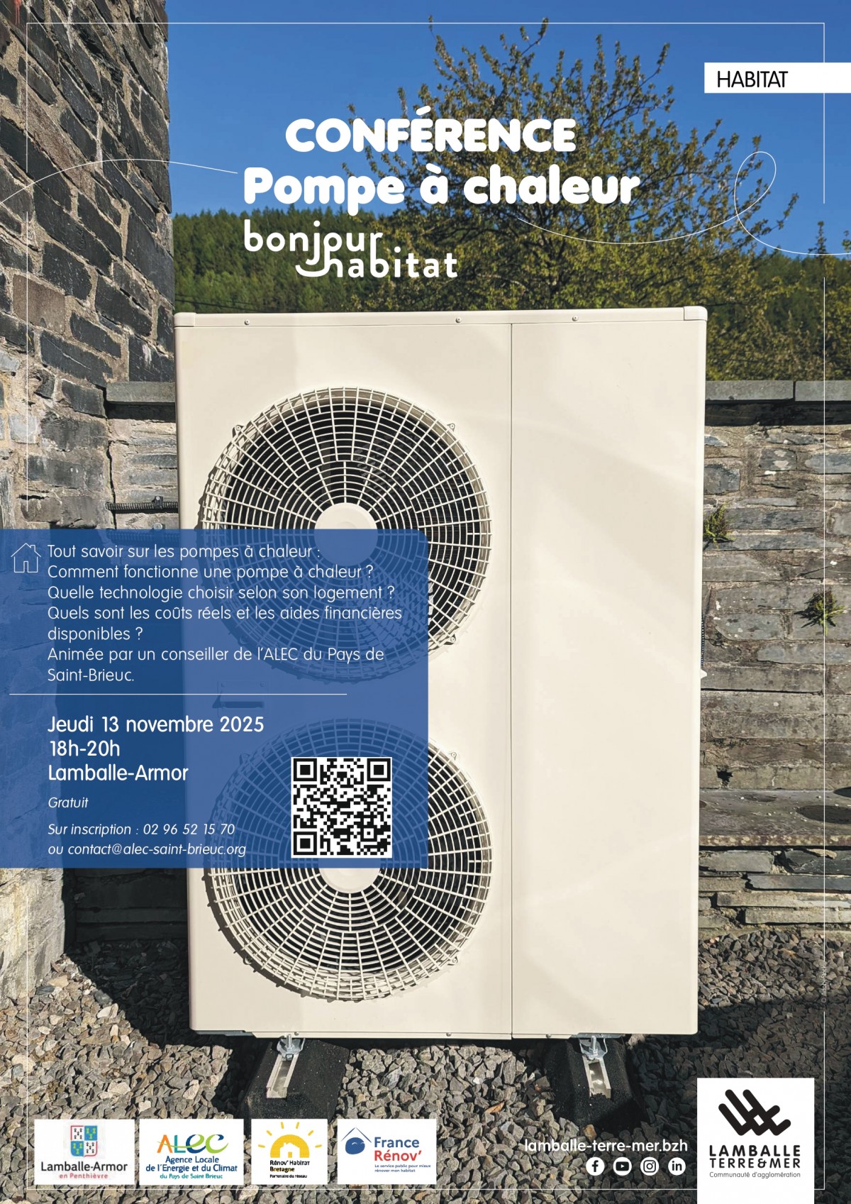 Conférence « Pompe à chaleur »